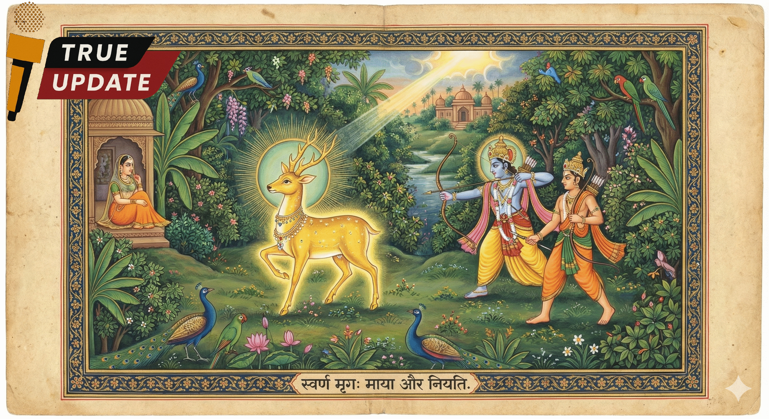 रामायण का स्वर्ण मृग: इच्छा, छल और विवेक का अनमोल पाठ